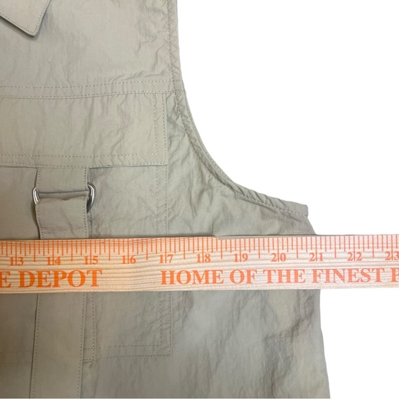 Forever 21 Khaki Safari Cropped Vest Size Large - Picture 6 of 6